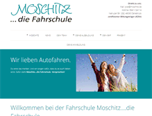 Tablet Screenshot of moschitz.de